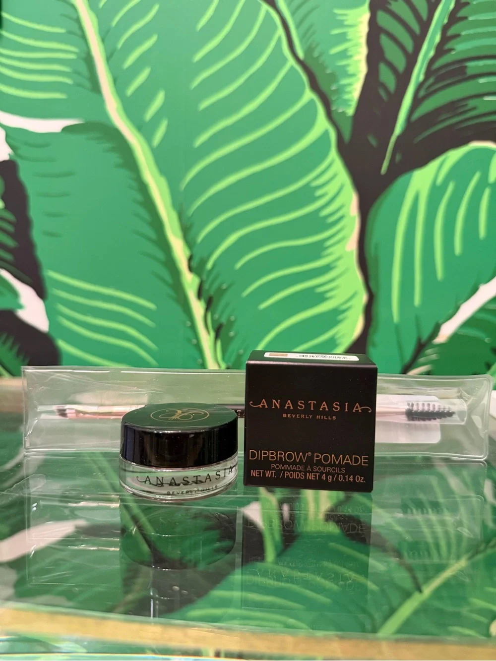 NWT Anastasia Beverly Hills DIPBROW Pomade Taupe + Brush #12